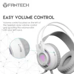 Fantech HG20 Chief II Space Edition RGB তারযুক্ত সাদা গেমিং হেডফোন