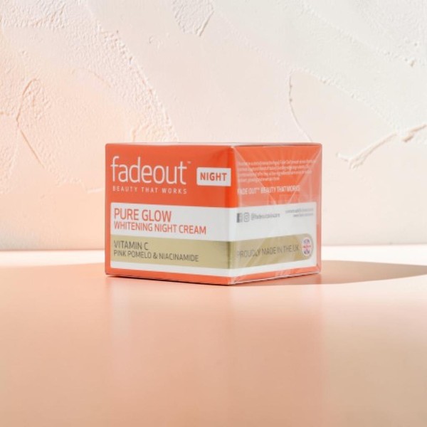 Fadeout Pure Glow ভিটামিন সি Whitening নাইট ক্রিম 50 মিলি