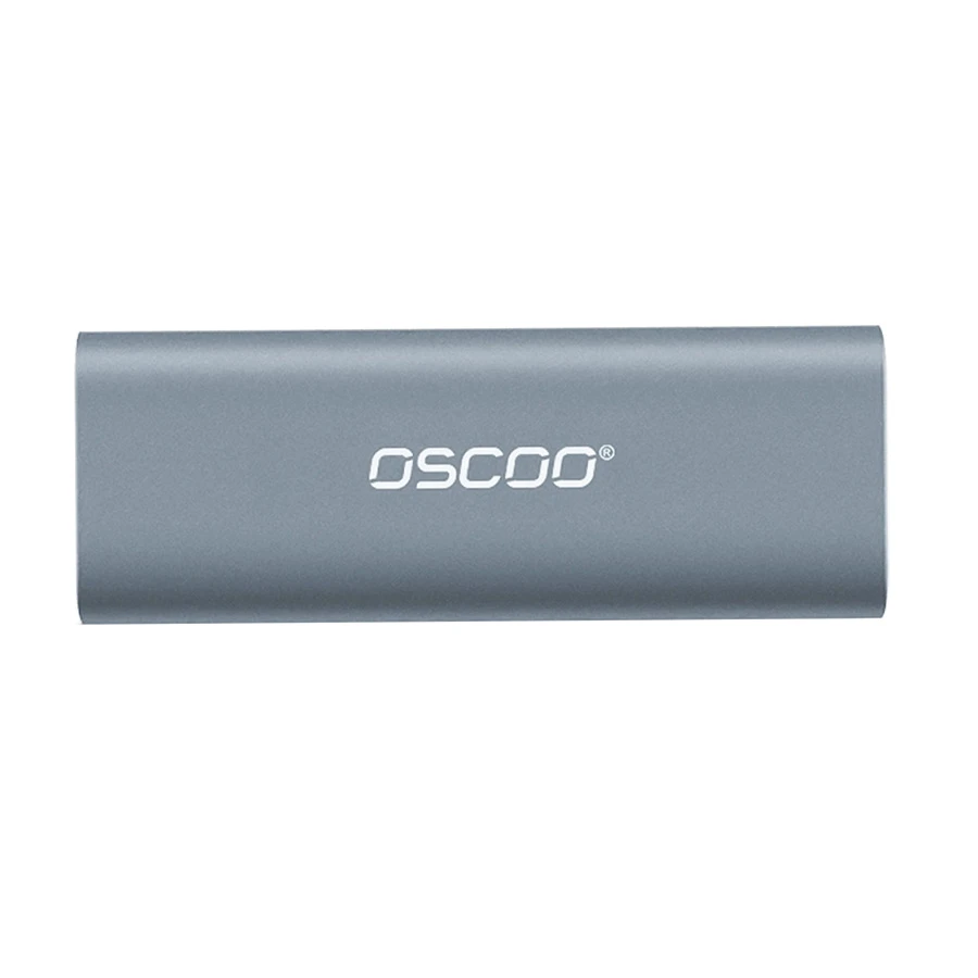 OSCOO SP2 M.2 NVMe & NGFF Grey SSD Enclosure