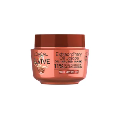 L'Oreal Elvive Extraordinary Oil জোজোবা অয়েল হেয়ার মাস্ক 300ml
