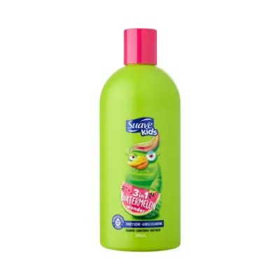 Suave Kids 3in1 Watermelon Wonder শ্যাম্পু, কন্ডিশনার ও বডি ওয়াশ 350ml