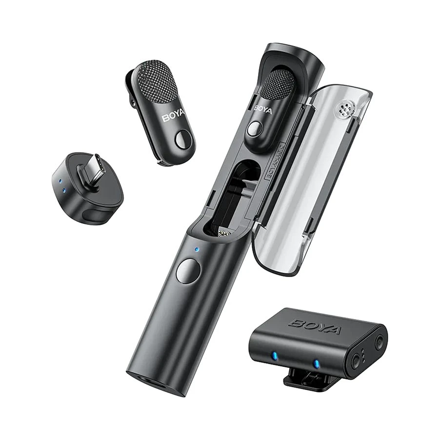 BOYA Magic-03 AI-Powered Transformable Wireless Microphone (2TX, 2RX)