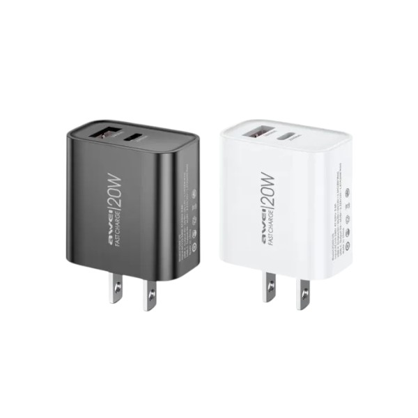 Awei PD60 20W Fast Charging PD পাওয়ার অ্যাডাপ্টার