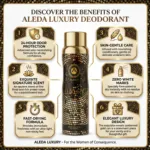 Aleda Luxury মেয়েদের ডিওডোরেন্ট স্প্রে 200ml