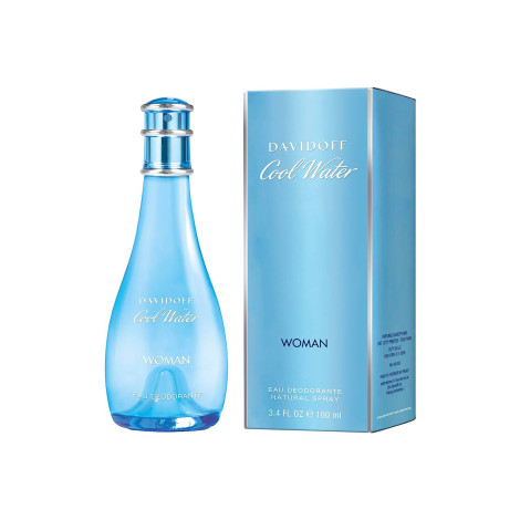 Davidoff Cool Water Eau De Toilette For Women 100ml (France)