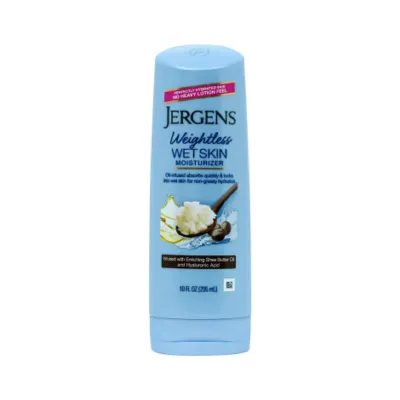 Jergens Weightless Wet Skin শিয়া বাটার ময়েশ্চারাইজার 295ml