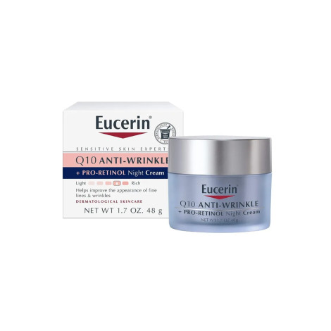 Eucerin Q10 Anti-Wrinkle Night Cream 48g (Poland)