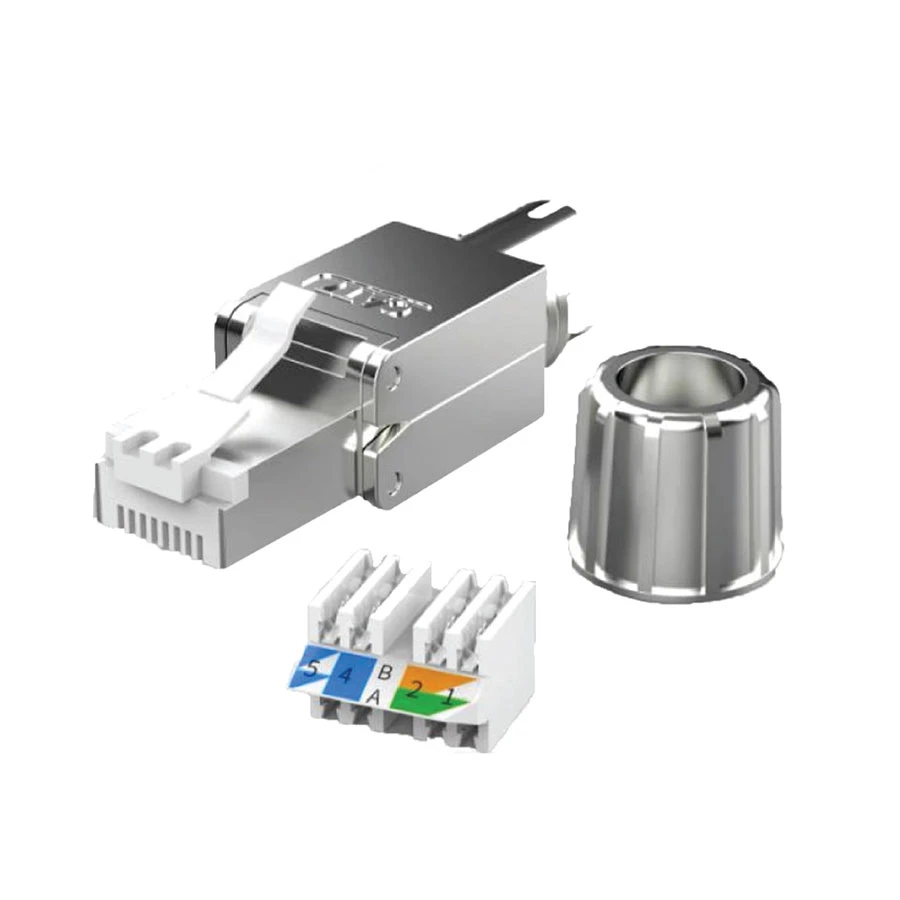 Safenet CAT-6A Shielded Toolless RJ45 Connector (46-4002WT)