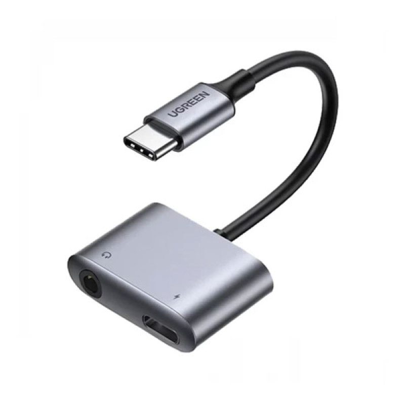 UGREEN CM231 (60164) 2-in-1 USB C to 3.5mm অ্যাডাপ্টার