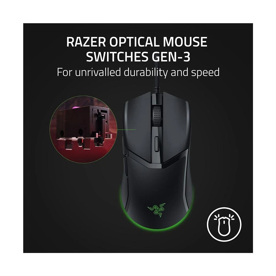 Razer Cobra Chroma RGB Black Wired Lightweight Gaming Mouse