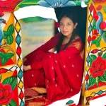 হাফ সিল্ক পেয়ার শাড়ি, ডুয়াল টোন