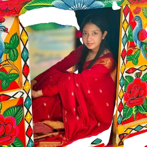 হাফ সিল্ক পেয়ার শাড়ি, ডুয়াল টোন