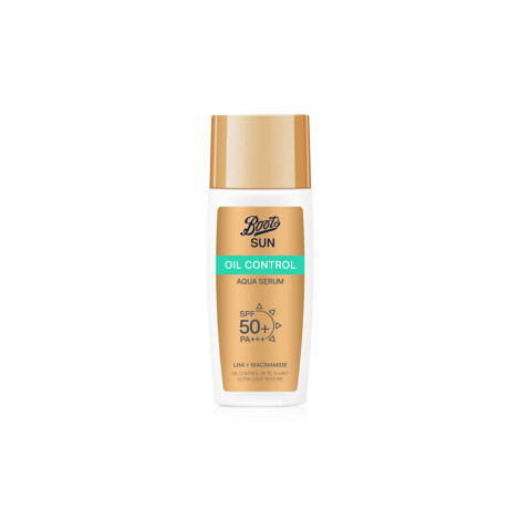 বুটস অয়েল কন্ট্রোল অ্যাকোয়া সিরাম সান SPF50+ PA++++ ৪০মি.লি. (Thailand)