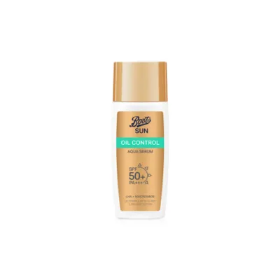 Boots অয়েল কন্ট্রোল অ্যাকুয়া সিরাম সান SPF50+ PA++++ 40ml