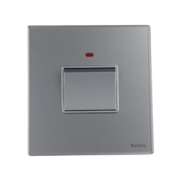 Belamy Sky Grey DP Switch 20A | BE-105-SW