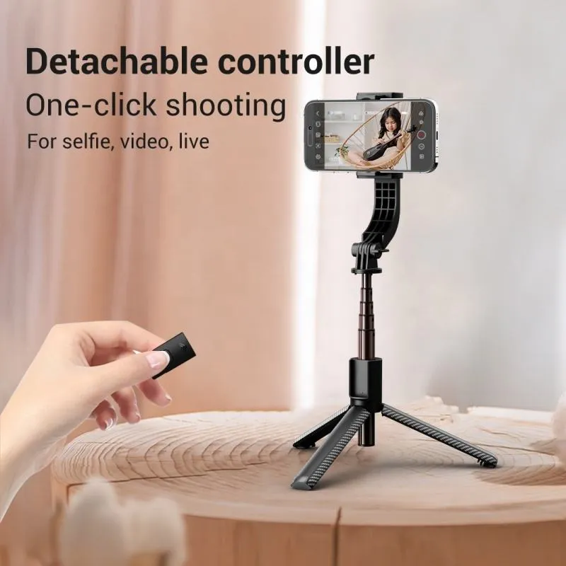 C06H 1-Axis Gimbal Stabilizer Selfie Stick Tripod