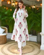Women's TC Cotton Two Piece with All-Over Screen Print, M to XL