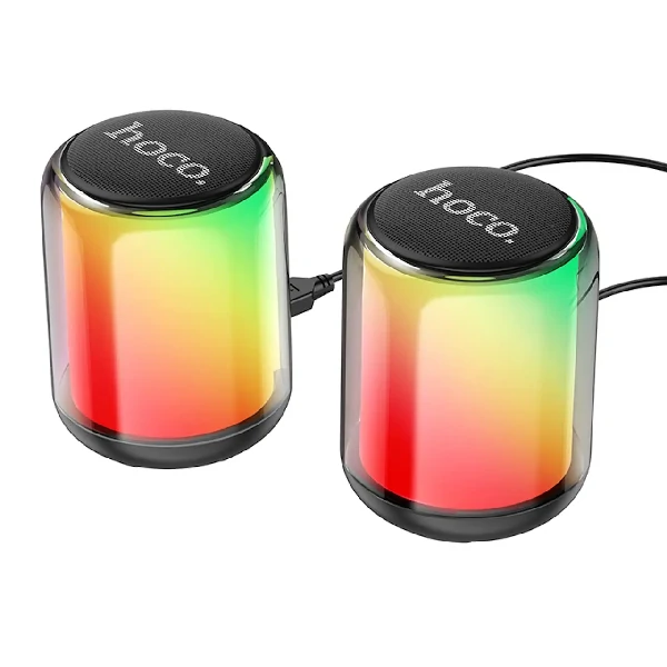 হোকো বিএস56 RGB 2-ইন-1 ওয়্যার্ড ব্লুটুথ স্পিকার