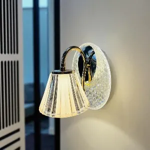 Qulik মডার্ন রাউন্ডেড LED ওয়াল লাইট (QL-W9118)