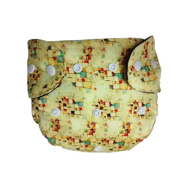 ওয়াশেবল ও রিইউজেবল বেবি ডায়াপার প্যান্ট 0-36 মাস (1 প্যাডসহ)