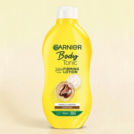 Garnier Body Tonic 24H Caffeine Firming Lotion 400ml (France)