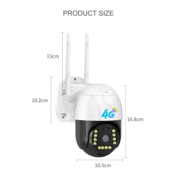 V380 PRO C15X-H 4G সিম সাপোর্টেড ওয়াইফাই IP ক্যামেরা 3MP