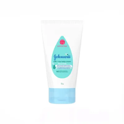 Johnson's Milk + Rice বেবি ক্রিম 50g (ফেস ও বডি)