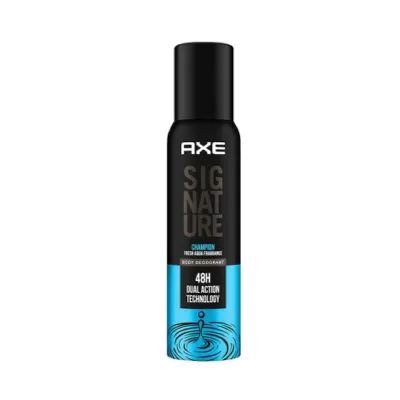 Axe Signature Champion ফ্রেশ অ্যাকোয়া ফ্র্যাগরেন্স বডি ডিওডোরেন্ট 122ml