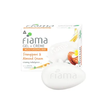 Fiama Frangipani & Almond জেল + ক্রিম বার সাবান 125g