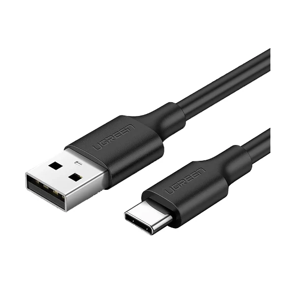 Ugreen 60826 USB মেইল টু টাইপ-সি ৩ মিটার ব্ল্যাক চার্জিং & ডেটা কেবল