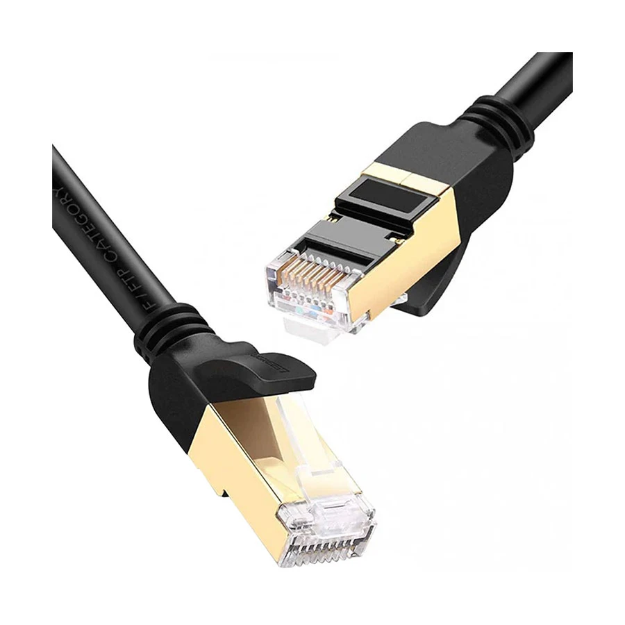 UGREEN NW107 (11229) Cat-7 F/FTP 0.5 Meter Black Network Cable