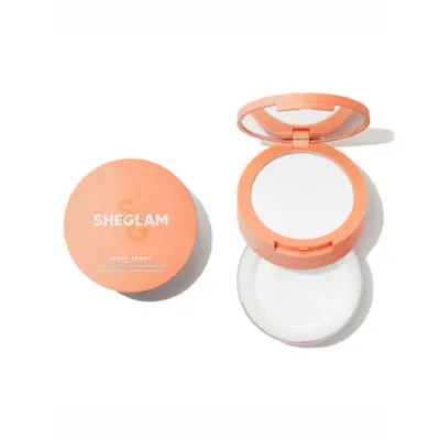 SHEGLAM Insta-Ready ফেস ও আন্ডার আই সেটিং পাউডার ডুও - Translucent