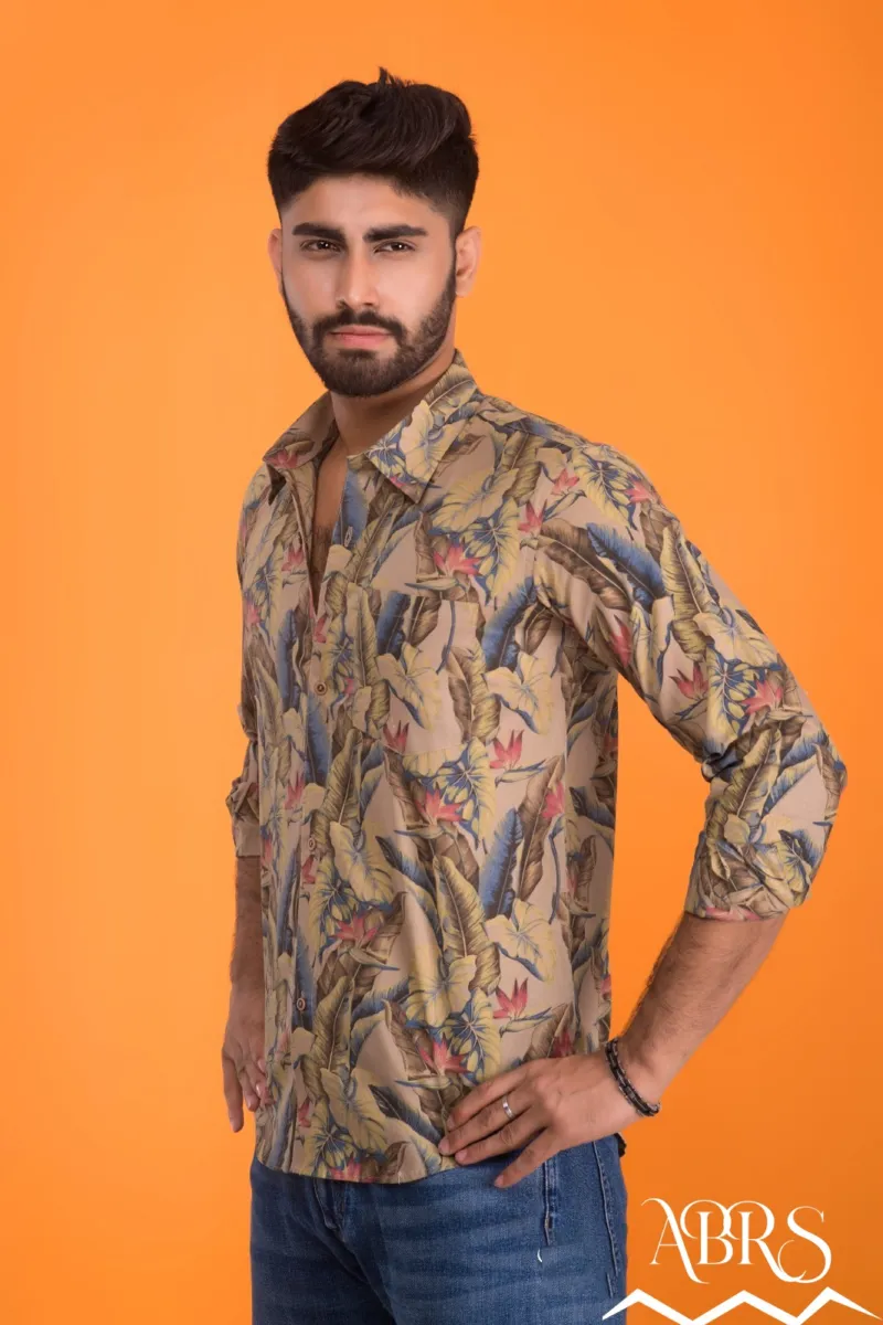 Men's Slim Fit Cotton Formal Shirt, 6 Colour Choices