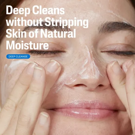 Cetaphil ডেইলি ফেসিয়াল ক্লেনজার, ফ্র্যাগরেন্স-ফ্রি, নরমাল টু অয়েলি স্কিন 437ml