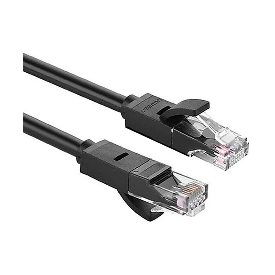 UGREEN NW102 (20158) Cat-6 U/UTP 0.5 Meter Black Patch Cord
