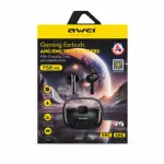 Awei T52 ANC ট্রু ওয়্যারলেস ইয়ারবাডস, IPX6 ও 24 ঘণ্টা ব্যাটারি