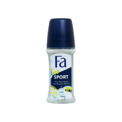Fa Sport 48H সাইট্রাস গ্রিন সেন্ট অ্যান্টি-পারস্পিরেন্ট রোল-অন 50ml