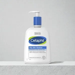 Cetaphil অয়েলি স্কিন ক্লিনজার 473ml – কম্বিনেশন থেকে অয়েলি ও সেনসিটিভ ত্বকের জন্য