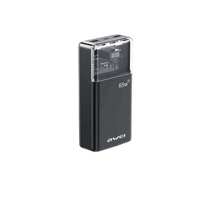 Awei P109K 30,000mAh টাইপ-C PD65W ফাস্ট চার্জ পাওয়ারব্যাংক