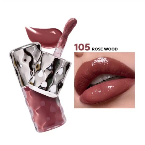 Beauty Glazed Volume Plumping Lip Gloss - 105 Rose Wood