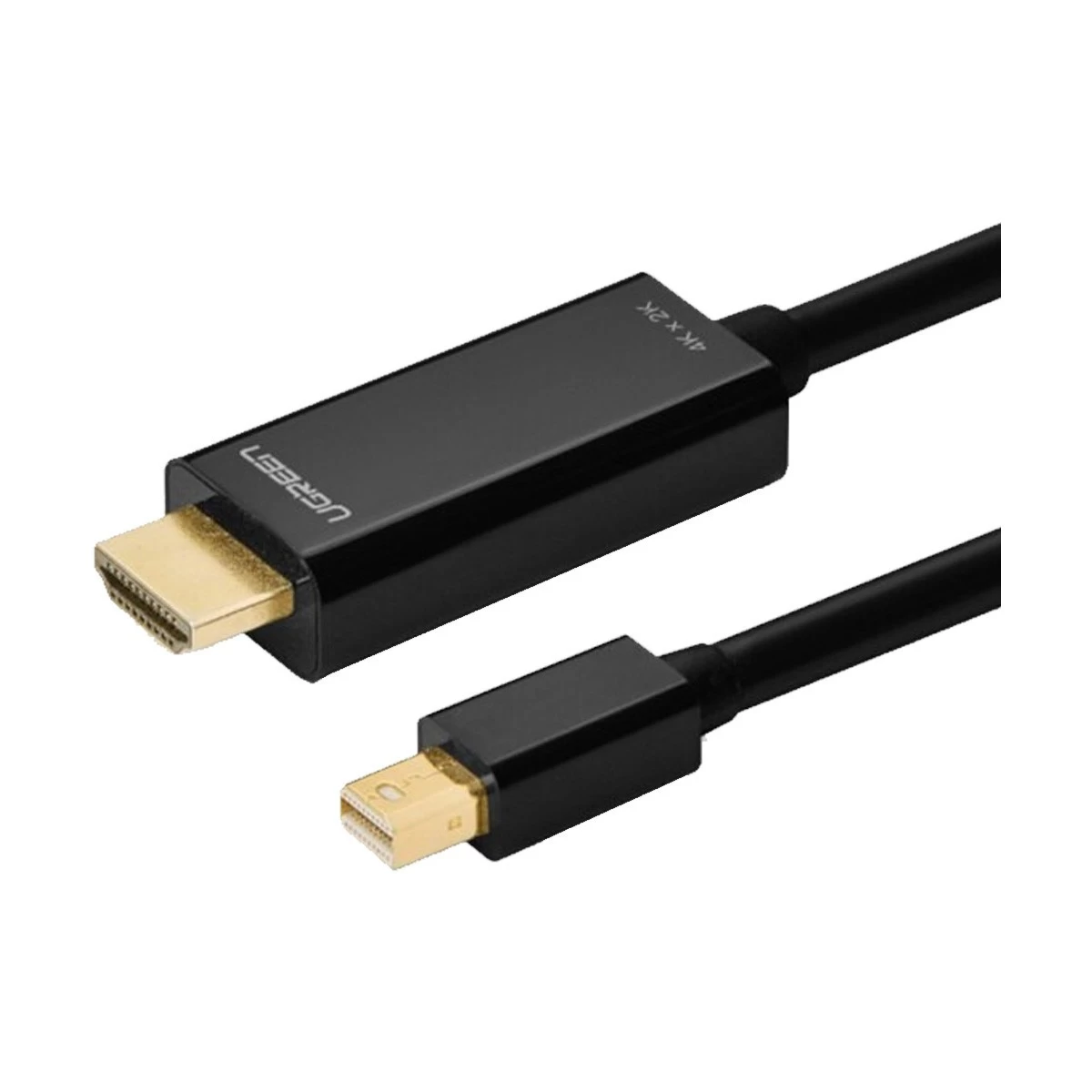UGREEN MD101 20848 Mini DisplayPort to HDMI 4K Cable 1.5 Meter Black