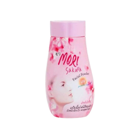 Mori Sakura ফেসিয়াল পাউডার Pink, UV Protection সহ 50g