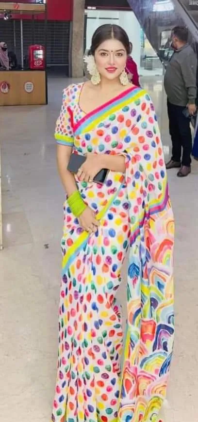 Digital Print Chanderi Silk Saree Without Blouse Piece, 4 Colours