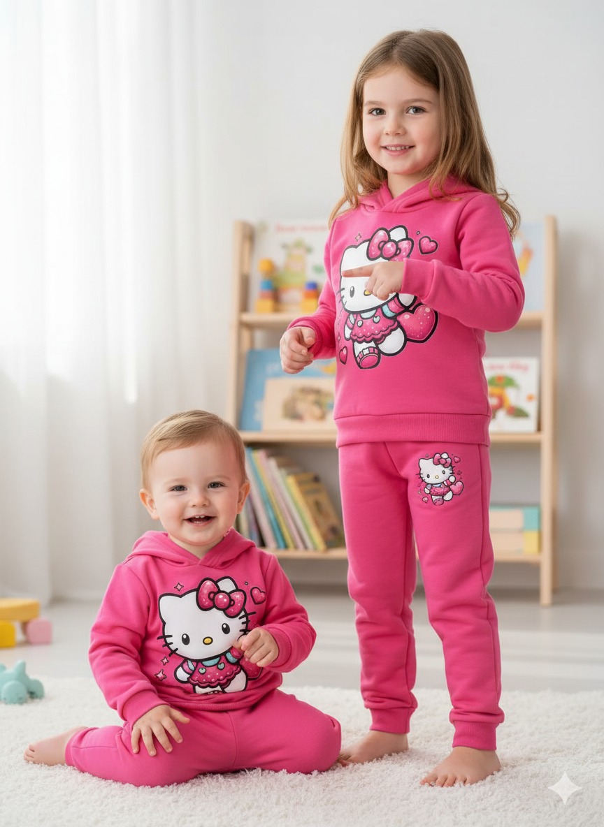 Elegant Stylish Baby Hoodie Set