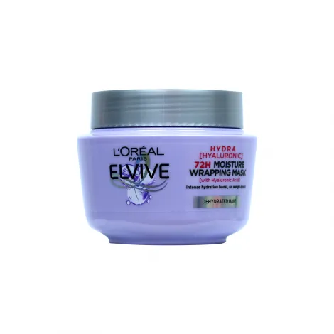L'Oreal Elvive Hydra Hyaluronic ময়েশ্চার র‍্যাপিং হেয়ার মাস্ক 300ml