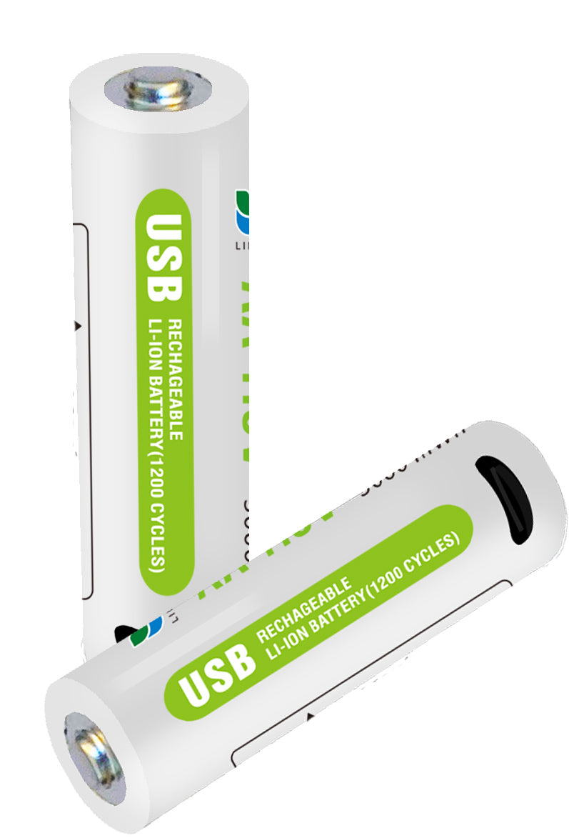USB রিচার্জেবল ব্যাটারি ফর টয়স & হোম অ্যাপ্লায়েন্স (২ পিস)