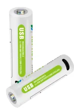 USB রিচার্জেবল ব্যাটারি, খেলনা ও হোম অ্যাপ্লায়েন্সের জন্য (2 পিস)