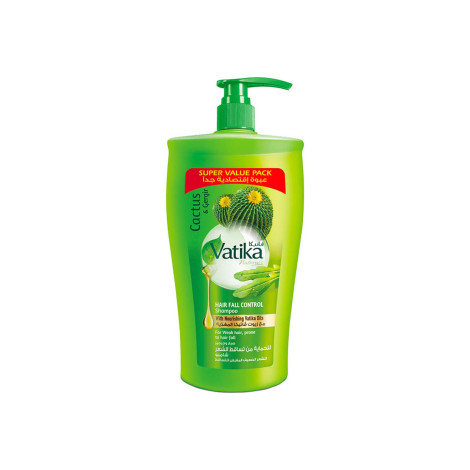 Vatika Cactus & Gergir Hair Fall Control Shampoo 1000ml (UAE)