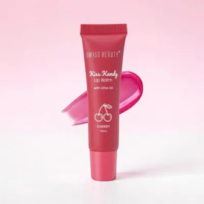 Swiss Beauty Kiss Kandy টিন্টেড লিপ বাম 10ml - Cherry