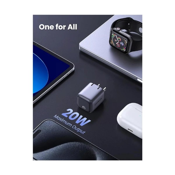 ইউগ্রিন নেক্সোড CD318 (15328) USB-C 20W PD GaN চার্জার